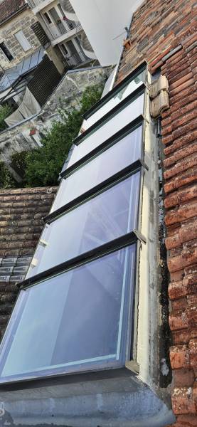 Avant / après nettoyage de vitres : transformation complète à Bordeaux