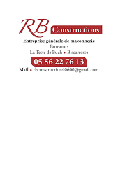 Construction et rénovation de maisons La Teste de Buch sur le Bassin d'Arcachon RB Constructions